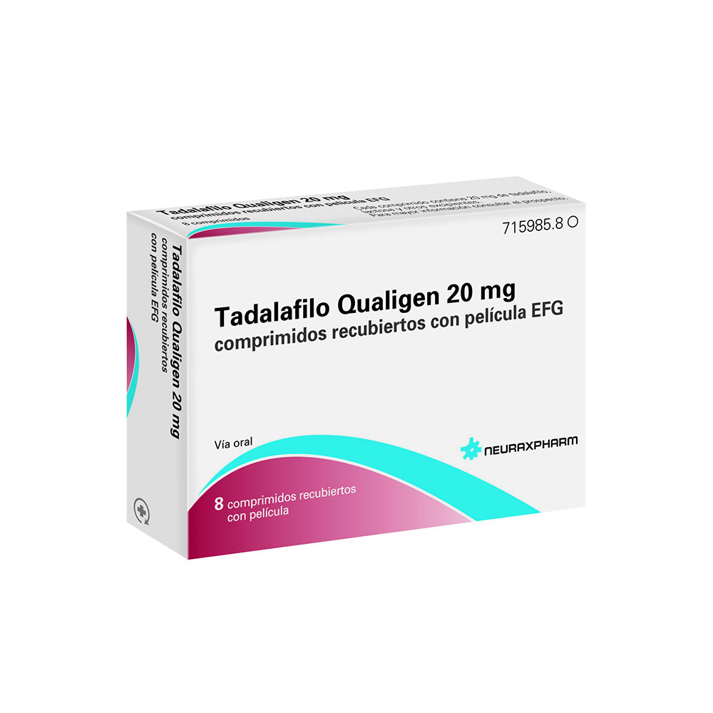 Tadalafilo Qualigen 20 Mg